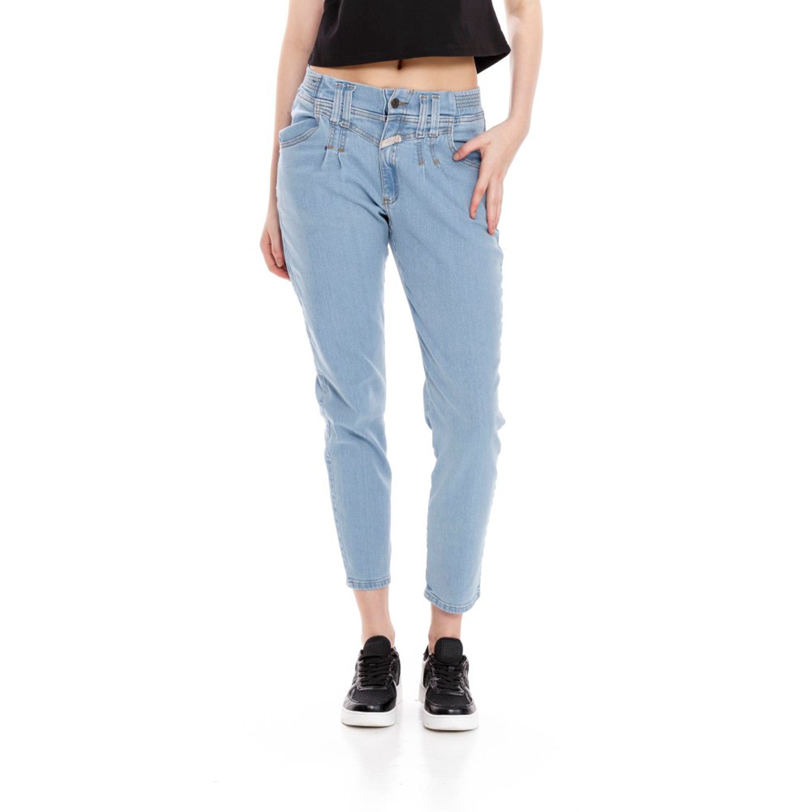 Jean Stretch Para Mujer Baggy