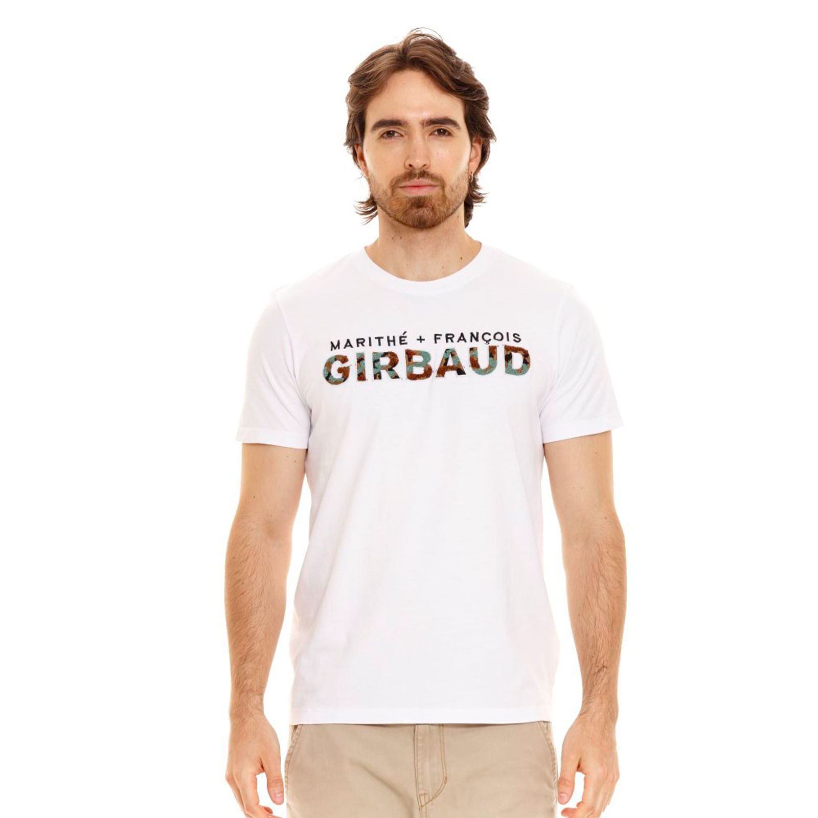 Camiseta Manga Corta Para Hombre Girbaud, CAMISETAS