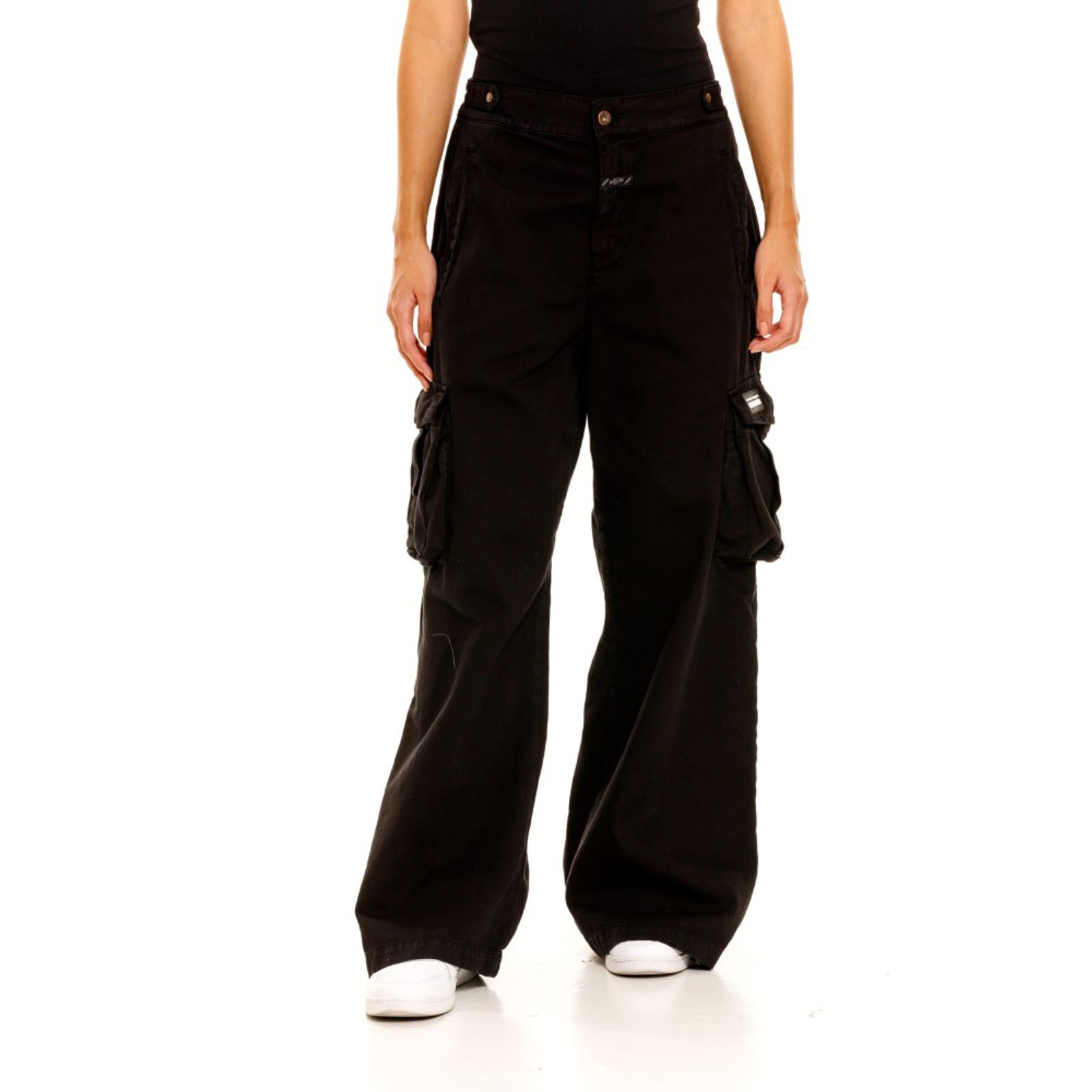 Pantalones Cargo para Mujer con Bota Recta 21-0015n – Sitio Oficial Pavi  Italy ®