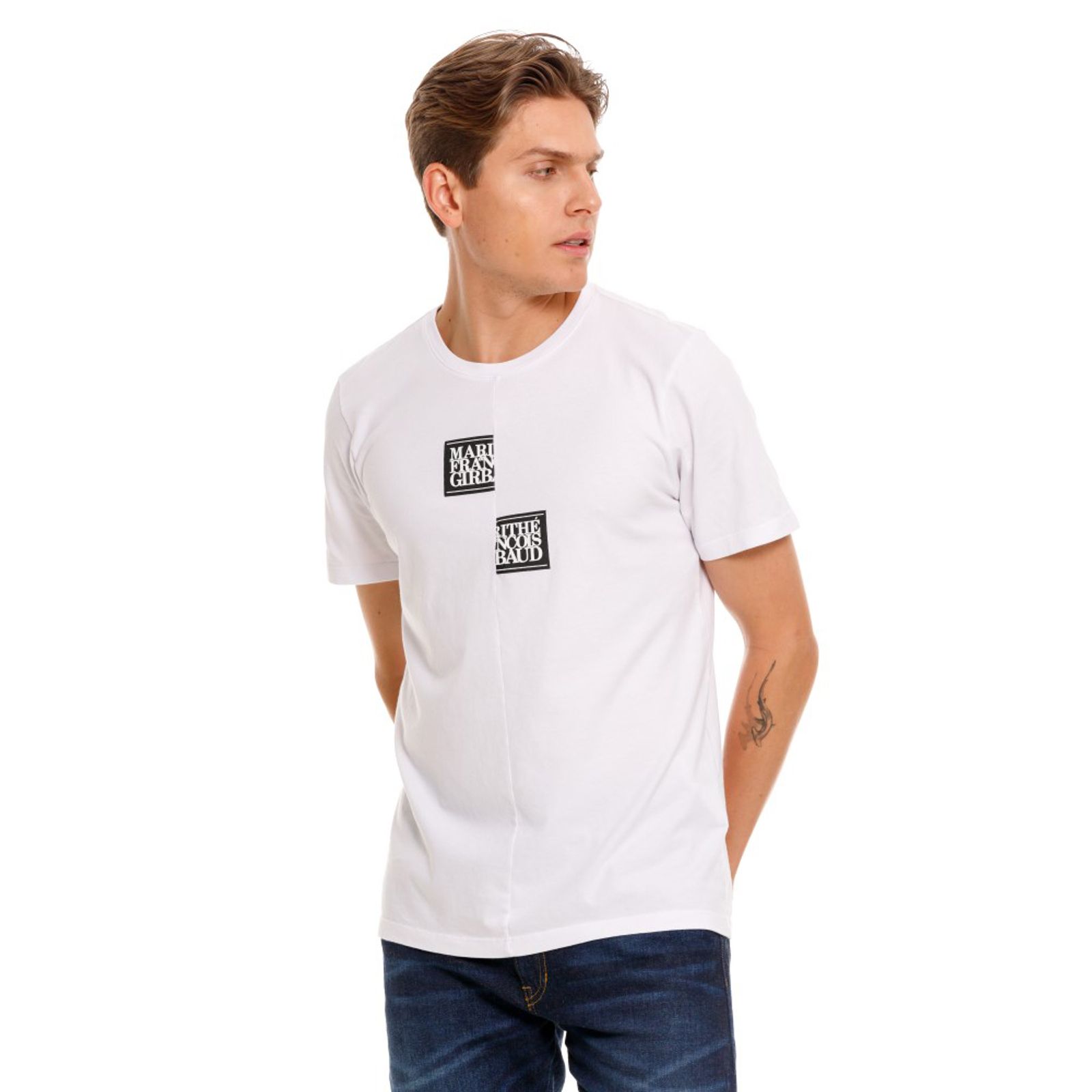 Camiseta Manga Corta Para Hombre Le-Francois